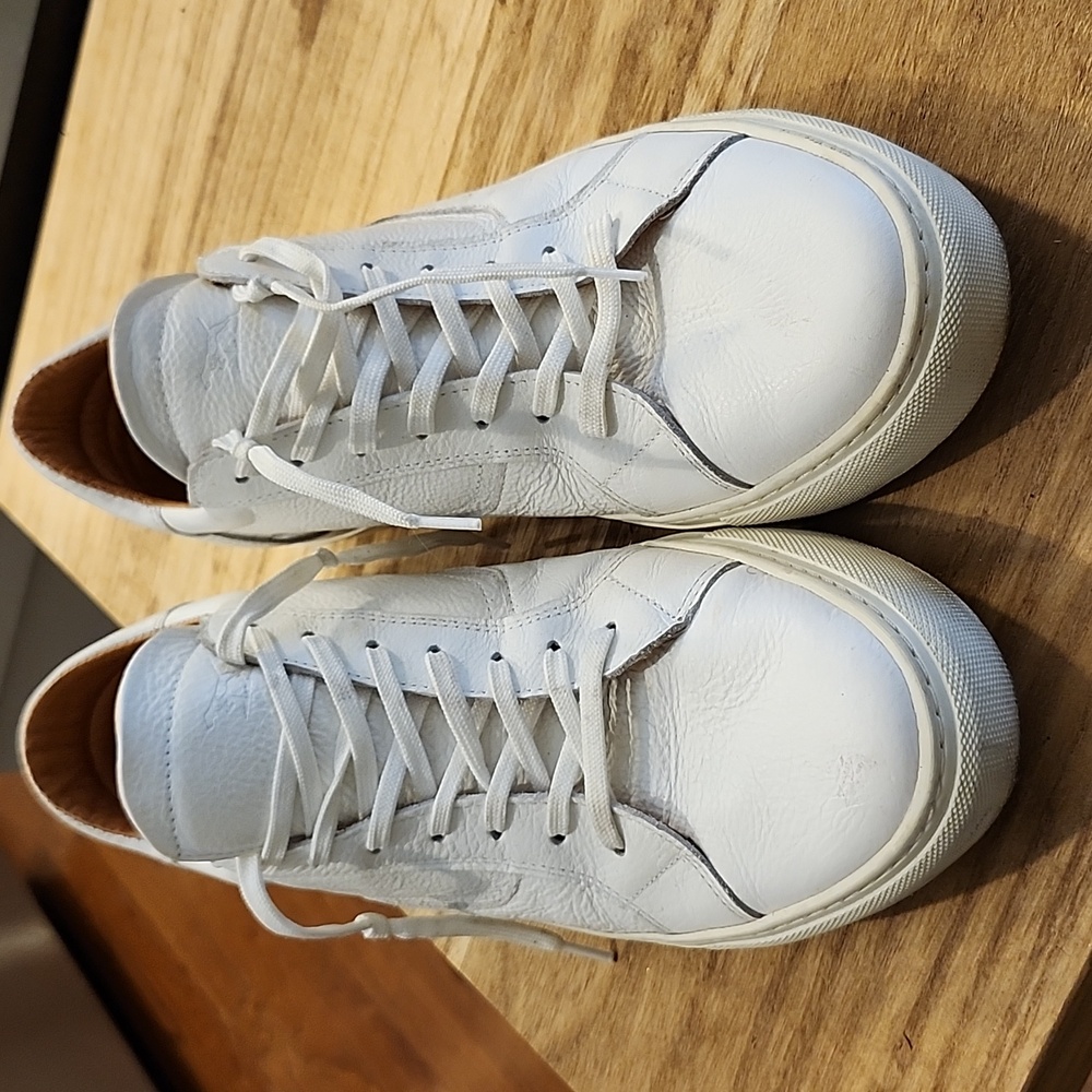 Rodd & Gunn Endeavor Street Sneakers white leather sneakers shoes size 11